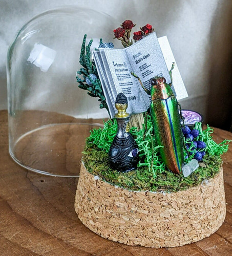 Witchy jewel beetle spell - jewel,
